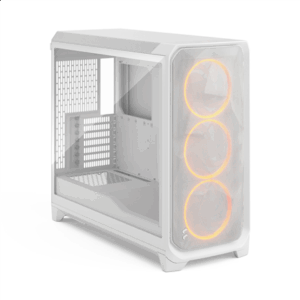 Fractal Design Meshify 3 XL RGB TG PC Case, Full Tower, E-ATX, Tempered Glass - White - Image 5