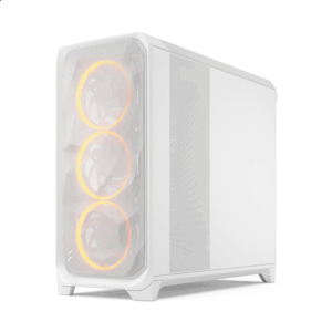 Fractal Design Meshify 3 XL RGB TG PC Case, Full Tower, E-ATX, Tempered Glass - White - Image 7