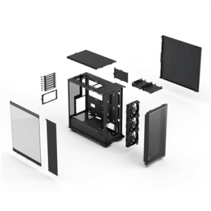 Fractal Design Epoch Black TG Light Tint PC Case, Mid-Tower, ATX, Tempered Glass - Blac - Image 17