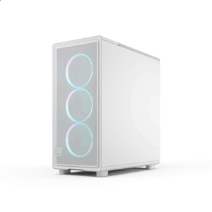 Fractal Design Epoch White RGB TG Clear Tint PC Case, Mid Tower, ATX, Tempered Glass - White - Image 6
