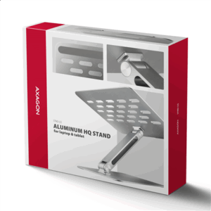 AXAGON STND-LQ Stand for 10 to 16 inch laptops and tablets - silver - Image 12