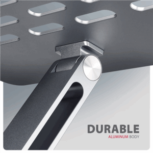 AXAGON STND-LQ Stand for 10 to 16 inch laptops and tablets - silver - Image 10