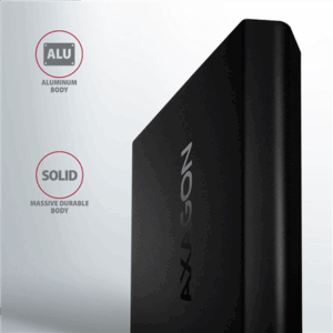 AXAGON EEM2-UB2 M.2 enclosure, NVMe, USB-C 3.1, 10 Gbit/s - black - Image 7