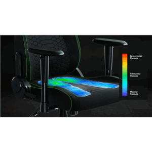 Razer Razer Iskur V2 X Gaming Chair, integrated lumbar support, reclining - black, fabric - Image 8