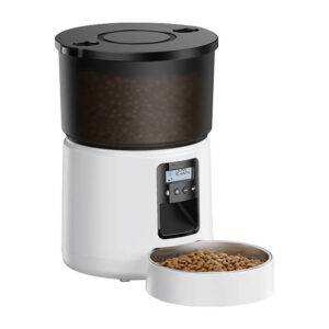 Rojeco 3L Automatic Feed Dispenser Button Version baltos spalvos - Image 1