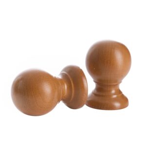 Durų rankena H70 3/15, dvipusė, dažyta ruda spalva