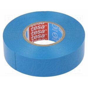 Izoliacinė juosta Tesaflex 53988, mėlyna, 19 mm x 20 m - Image 2