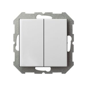 Jungiklis LIREGUS EPSILON, 2 klav., baltos spalvos