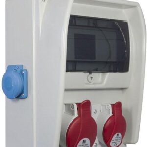 Modulinis skydas R-BOX B.18.300-7-S, 9 mod., 16/32A IP44