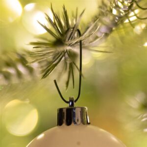 Eglutės žaisliukų kabliukai DECORIS 400005, žali, 75 vnt. - Image 2