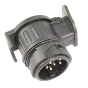 Priekabos kontaktų adapteris Tema 13-7, 16 cm, juoda