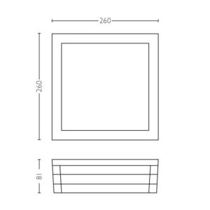 Tvirtinamas šviestuvas Philips 1735093PN Moonshine E27 14W - Image 3