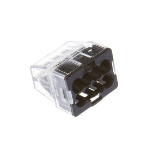 Laidų jungė Pawbol E.4184K-5, 8 x 2.5 mm², juoda, 5 vnt.