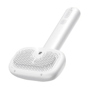 Rojeco hair grooming brush with steam function (white) - Image 1