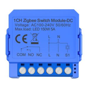 1-channel ZigBee switch module with voltage-free contact Avatto ZWSM16-DC32V-1