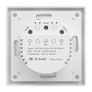Avatto TS20-EU-W1 WiFi touch light switch - Image 3