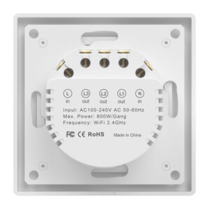 Avatto TS20-EU-W3 WiFi touch light switch - Image 3