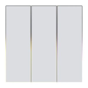 Touch ZigBee Light Switch Avatto TS60-EU-W3 Triple TUYA white.
