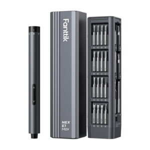 Fanttik E1 Max 3.7V electric screwdriver set gray - Image 1