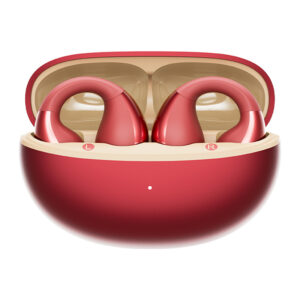 QCY Crossky Clip C30S ausinės raudonos spalvos