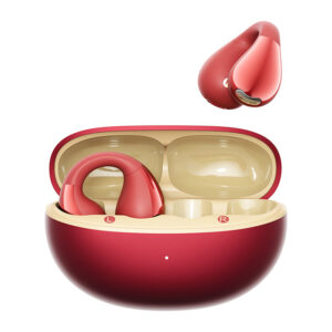 QCY Crossky Clip C30S ausinės raudonos spalvos - Image 3