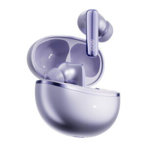 TWS QCY MeloBuds N70 ausinės violetinės spalvos - Image 4