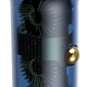 Baseus USB / USB Type C car charger 65 W 5 A SCP Quick Charge 4.0+ Power Delivery 3.0 LCD screen pilkos spalvos (CCKX-C0G) - Image 5