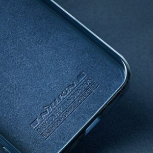 Nillkin Aoge Leather Case Flexible Armored Genuine Leather dėklas su Pocket for Apple iPhone 12 Mini juodos spalvos - Image 9