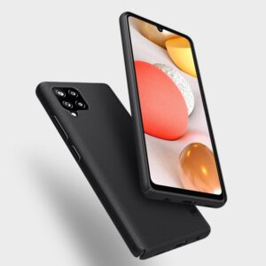 Nillkin Super Frosted Shield reinforced dėklas skirtas Samsung Galaxy A42 5G juodos spalvos - Image 7