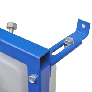 vidaXL Aukštai paslepiamas bakelis, 11 l, 41x14x (110-125) cm 142249 - Image 2