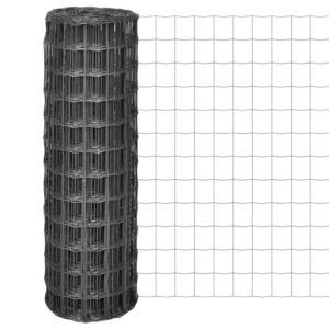 vidaXL Euro tvora, pilka, 25x1,2m, plienas 142516 - Image 1