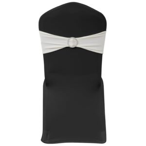 25 Tamprios Dekoratyvinės Juostos Kėdėms su Blizgia Sagtimi, Kreminės 130348