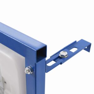 vidaXL Aukštas paslepiamas bakelis, 41x14x (110-125)cm, 11l 146128 - Image 2