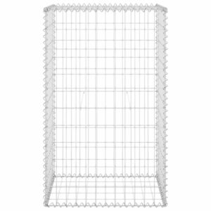 vidaXL Gabiono siena su dangčiais, 60x50x100cm, galvanizuotas plienas 147812 - Image 3