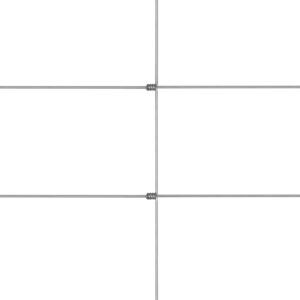 vidaXL Sodo tvora, sidabrinės spalvos, 50x1,25m, galvanizuotas plienas 149514 - Image 3