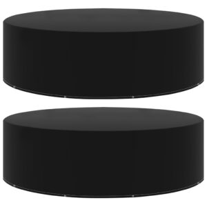 vidaXL Sodo baldų uždangalai, 2vnt., 325x90cm, 10 kilpų (2x48635) 3082839