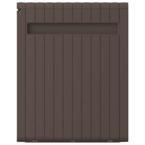 vidaXL Dėžė pagalvėlėms, rudos spalvos, 117x45,5x57,5cm, 270l 337905 - Image 4