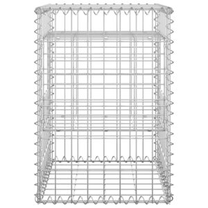 vidaXL Gabionų krepšių kolonos, 2vnt., 40x40x60cm, geležis 151259 - Image 4