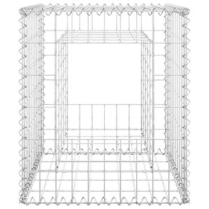 vidaXL Gabionų krepšių kolonos, 2vnt., 50x50x60cm, geležis 151267 - Image 3