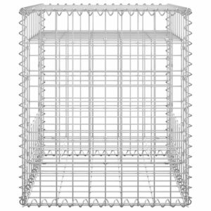 vidaXL Gabionų krepšių kolonos, 2vnt., 50x50x60cm, geležis 151267 - Image 4