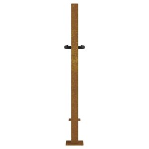 vidaXL Sodo vartai, 105x80 cm, Corten plienas 153262 - Image 4