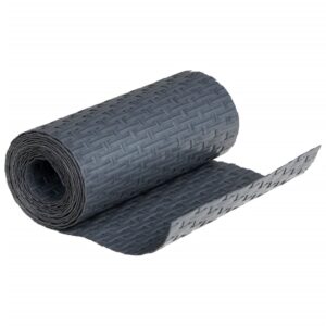 vidaXL Balkono pertvaros, 5vnt., antracito, 255x19cm, poliratanas 156310 - Image 4