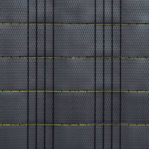 vidaXL Balkono pertvaros, 5vnt., antracito, 255x19cm, poliratanas 156310 - Image 5