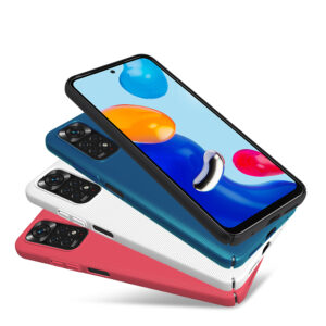 Nillkin Super Frosted Shield Durable Case Cover Xiaomi Redmi Note 11T 5G / Note 11S 5G / Note 11 5G (China) / Poco M4 Pro 5G juodos spalvos - Image 7