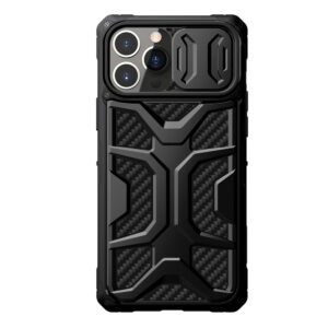 Nillkin Adventruer Case dėklas skirtas Apple iPhone 13 Pro Armored Cover with Camera Protector juodos spalvos - Image 1