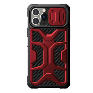 Nillkin Adventruer Case dėklas skirtas Apple iPhone 13 Pro Max armored cover with camera cover red - Image 1