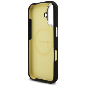 AMG Silicone Oversize Rhombs MagSafe Dėklas skirtas Apple iPhone 17 juodos spalvos - Image 7