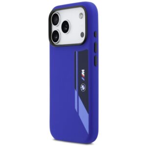 Dėklas BMW M Silicon Vertical Logo MagSafe skirtas Apple iPhone 17 Pro navy - Image 2