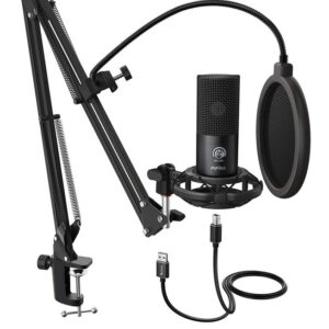 FIFINE T669 Black (Juodas) Kondensatorinio Mikrofono Komplektas