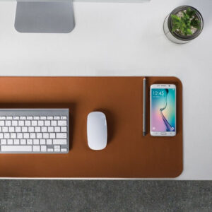 Alterzone Desktop Pad, Cognac Brown - Image 2